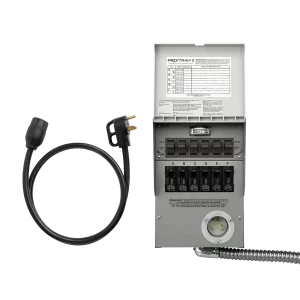 6-Circuit Manual Transfer Switch (120V, 30 Amp, For F3000, F2600, F2000)